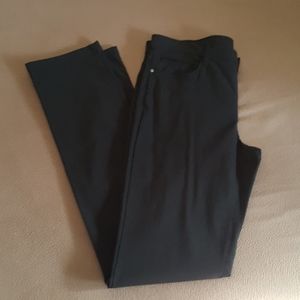 Jessica black ribbed jeans